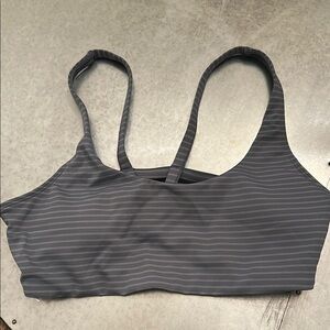 Vuori Stripe Yosemite Bra, Smoke Blue Strioe, M